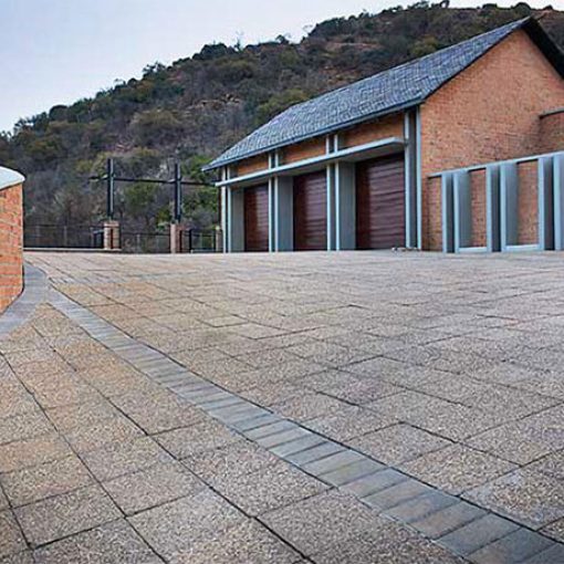 Exposed Aggregate Paving