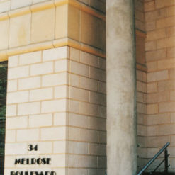 Bevelled Masonry and Cladding