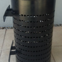 Fairground Wall Mount Bin