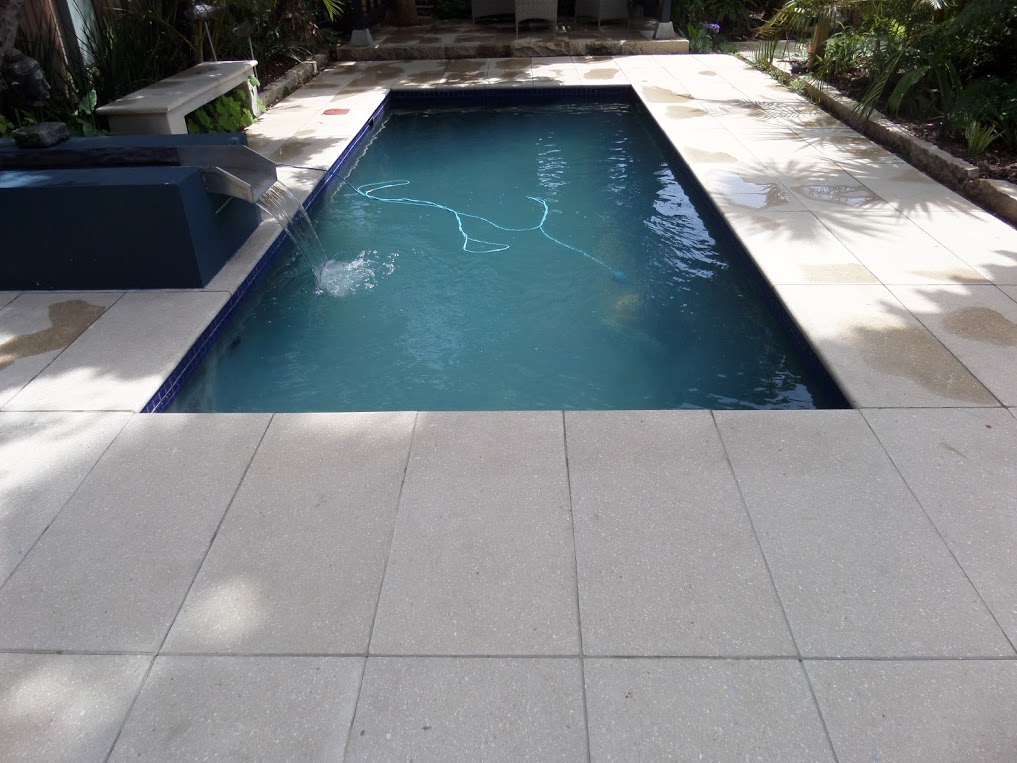 Pool coping and pavers