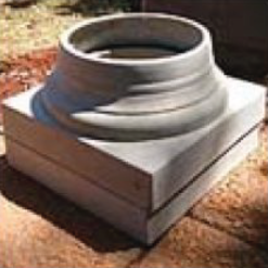 Fibre Cement Caps and Bases